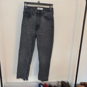 Abercrombie & Fitch Ultra High Rise Ankle Jeans